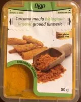 Mängden socker i Curcuma moulu biologique