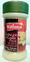 Mängden socker i Ginger&garlic paste