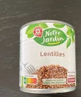 Mängden socker i Lentilles