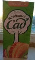 Mängden socker i сок Фруктовый сад мультифрукт