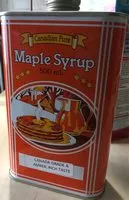 Mängden socker i Sirop d'erable