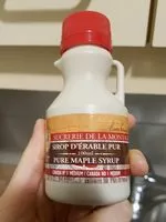Mängden socker i sirop d'erable
