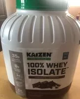 Mängden socker i Kaizen 100% whey isolate