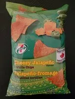 Mängden socker i Cheesy Jalapeño Tortilla Chips