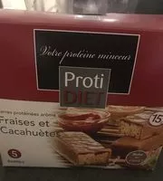 Mängden socker i Barres protéinées arôme Fraises et Cacahuètes