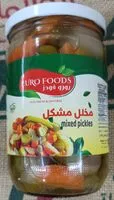 Mängden socker i مخلل مشكل ( يورو فودز)