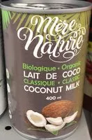 Mängden socker i Organic Coconut Milk