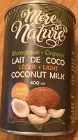 Mängden socker i Lait de Coco Léger