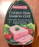 Mängden socker i Jambon cuit