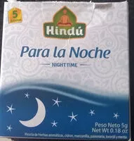 Mängden socker i Hindú Para la Noche