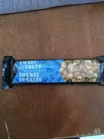 Mängden socker i Honeybar sweet & salty snack bars