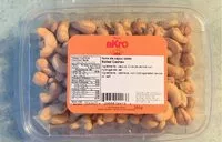 Mängden socker i Noix de cajou salée