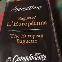Mängden socker i Baguette L’Européenne