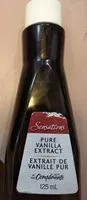 Mängden socker i Sensations Pure Vanilla Extract