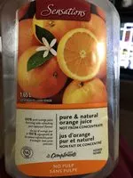 Mängden socker i Jus d’orange pur et naturel