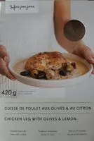 Mängden socker i Cuisse de poulet aux olives & citron