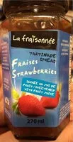 Mängden socker i Confirure de fraise