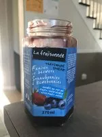 Mängden socker i Tartinade (framboises-bleuets-sans Sucre)