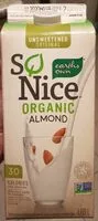 Mängden socker i Unsweetened Organic SoNice Almond Beverage