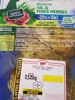 Mängden socker i Cuisses de poulets