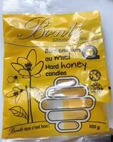 Mängden socker i Bonbons durs au miel