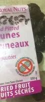 Mängden socker i Prunes séchés dénoyautées