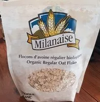 Mängden socker i Flocons d'avoine régulier biologiques