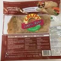 Mängden socker i Whole Wheat Roti Bread