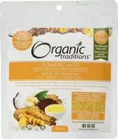 Mängden socker i Turmeric latte with probiotics and saffron