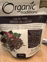 Mängden socker i Pepites de cacao