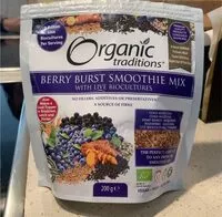 Mängden socker i Berry Burst Smoothie Mix