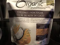 Mängden socker i Coconut palm sugar