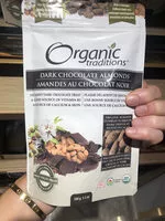 Mängden socker i Dark chocolate almonds