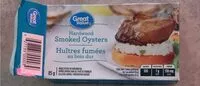 Mängden socker i Hardwood smoked oysters