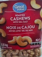 Mängden socker i Noix de cajou entières