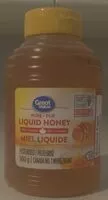 Mängden socker i Pure Liquid Honey