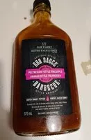 Mängden socker i BBQ sauce polynesian-style Pineapple