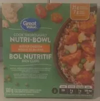 Mängden socker i Butter Chicken Nutri-Bowl