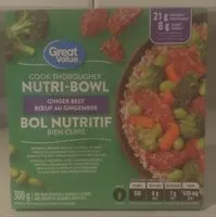 Mängden socker i Ginger Beef Nutri-Bowl