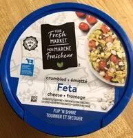 Mängden socker i Feta crumble cheese