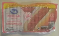 Mängden socker i Original Wieners