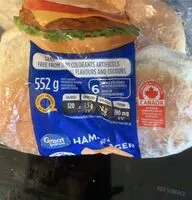 Mängden socker i Pain hamburger