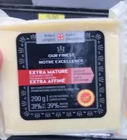 Mängden socker i Extra mature cheddar
