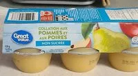 Mängden socker i Collation aux pommes et aux poires Non sucrée