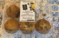 Mängden socker i Muffins aux bananes et aux pépites de chocolat