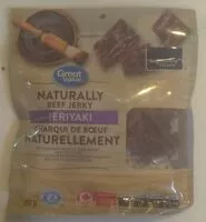 Mängden socker i Naturally Teriyaki Beef Jeeky