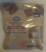 Mängden socker i Naturally Original Beef Jerky