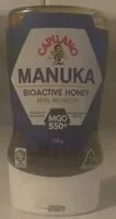 Mängden socker i MGO550+ Manuka Honey