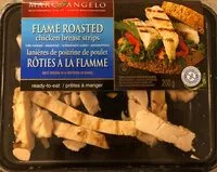 Mängden socker i Lanières de poitrine de poulet roties a la flammr