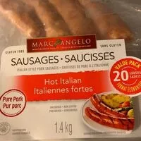 Mängden socker i Saucisse de porc a l’italienne